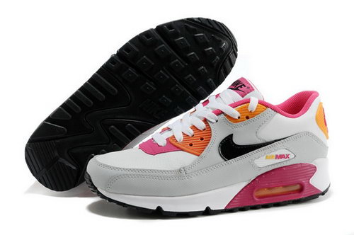 Nike Air Max 90 Womenss Shoes White Pink Discount Code